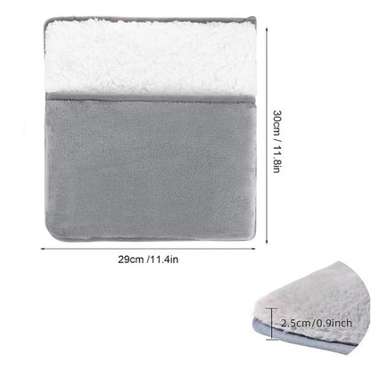 Thermostatic heating pad hand warmer