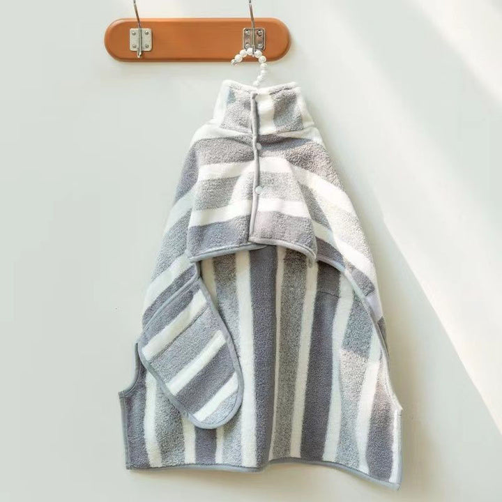 Quick-Drying Pet Bathrobe Towel