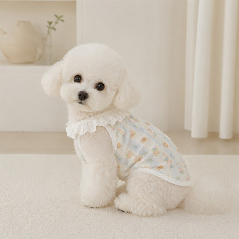 Thin, breathable, air-conditioned clothing for pets