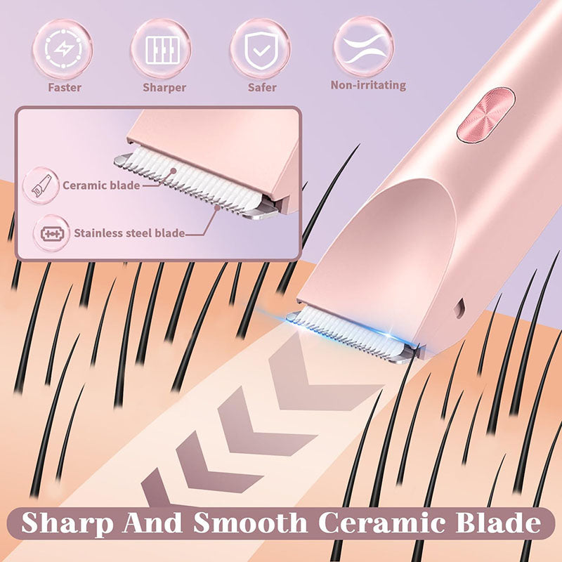 Women's double head shaver