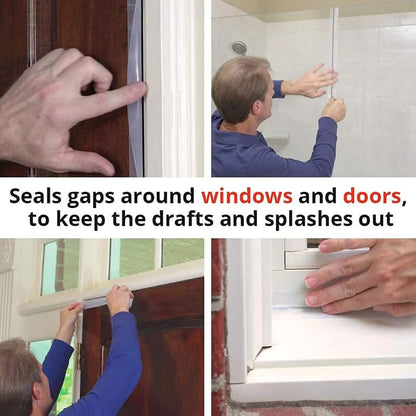 Dustproof and windproof sealing strip