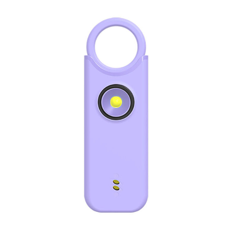 Rechargeable anti-wolf flashing alarm