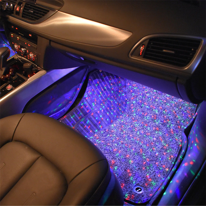Car-shaped ambient lighting