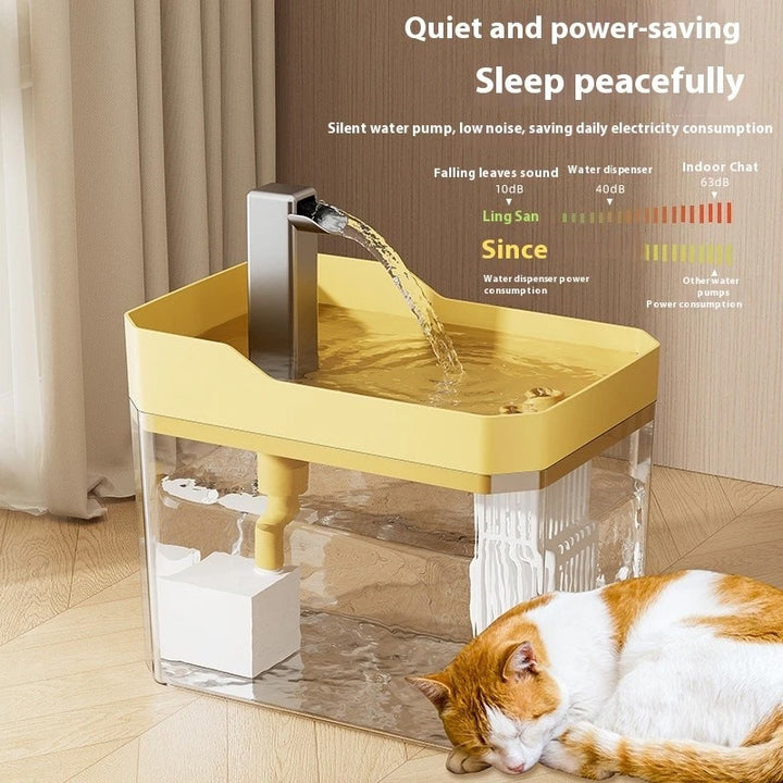 Automatic pet water fountain