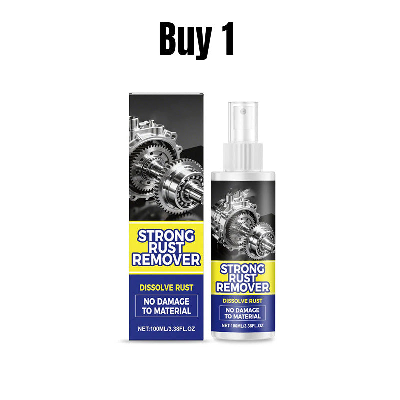 Multi-effect rust remover spray