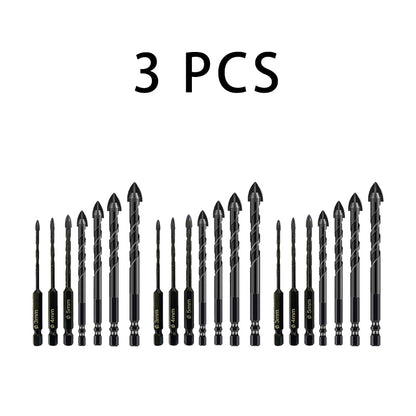 🔥💥🔥💥🔥4-edge Cross Drill Bit Set 7pcs🔥💥🔥💥🔥