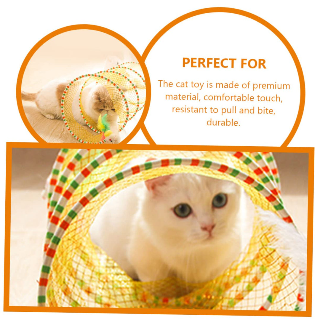 Interactive Cat Tunnel Toy