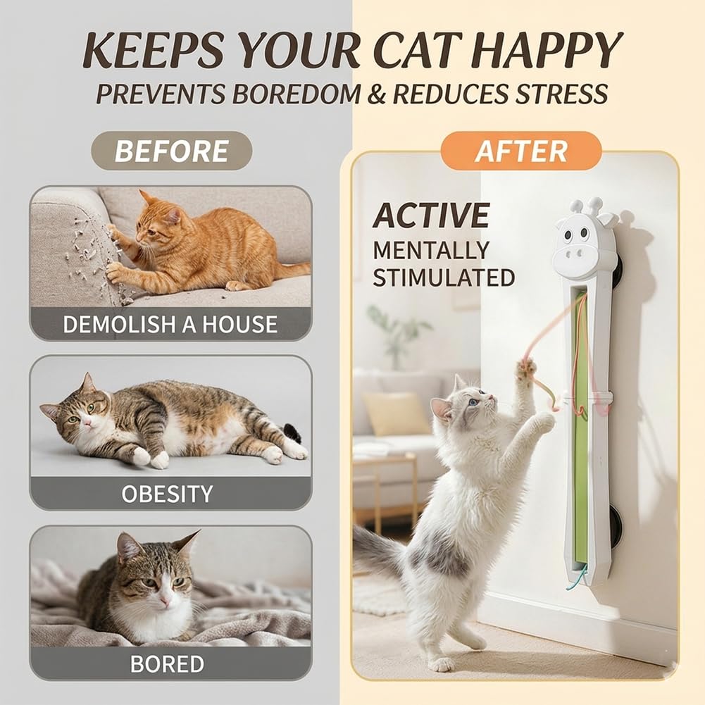 Interactive Cat Rope Toy