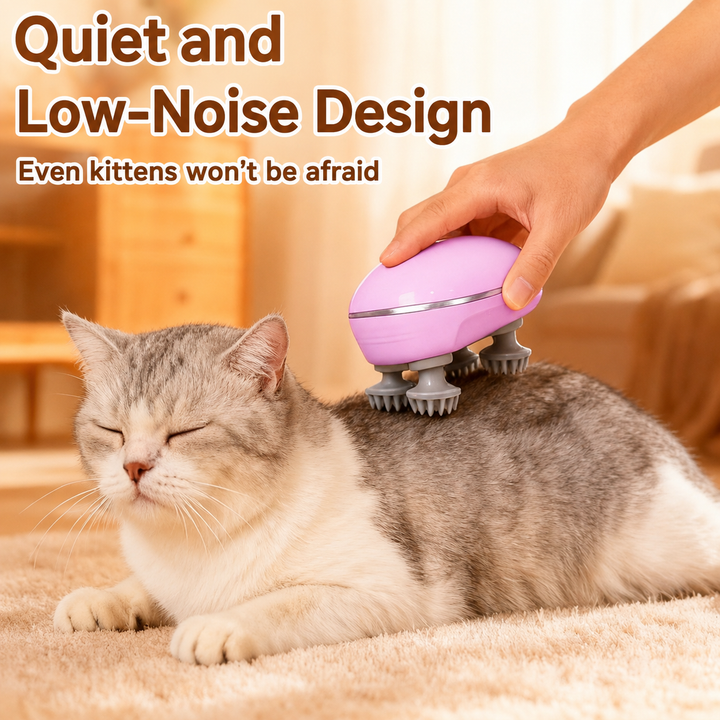 Cat head massager