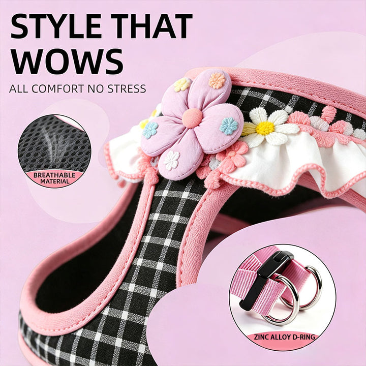 Anti-Escape Pet Harness and Leash Set