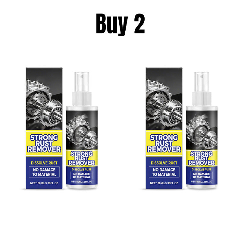 Multi-effect rust remover spray