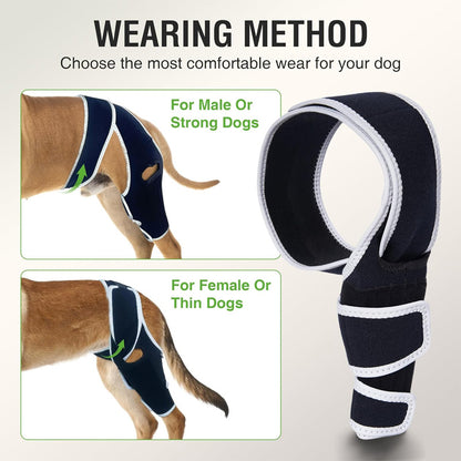 Adjustable universal knee brace for pets
