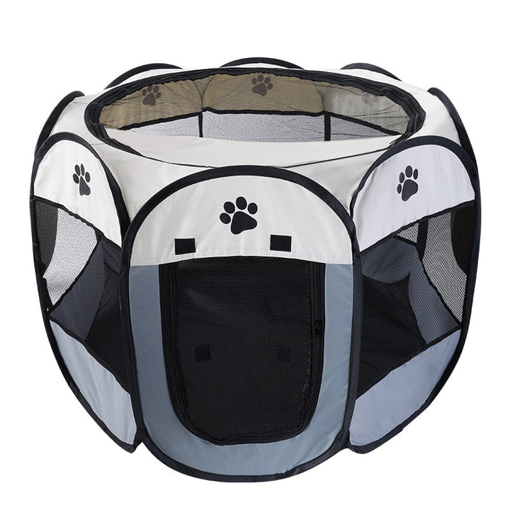 Portable pet fence tent