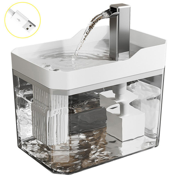 Automatic pet water fountain