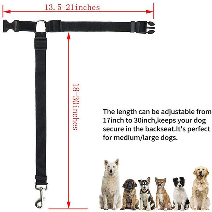 Pet car safety rope