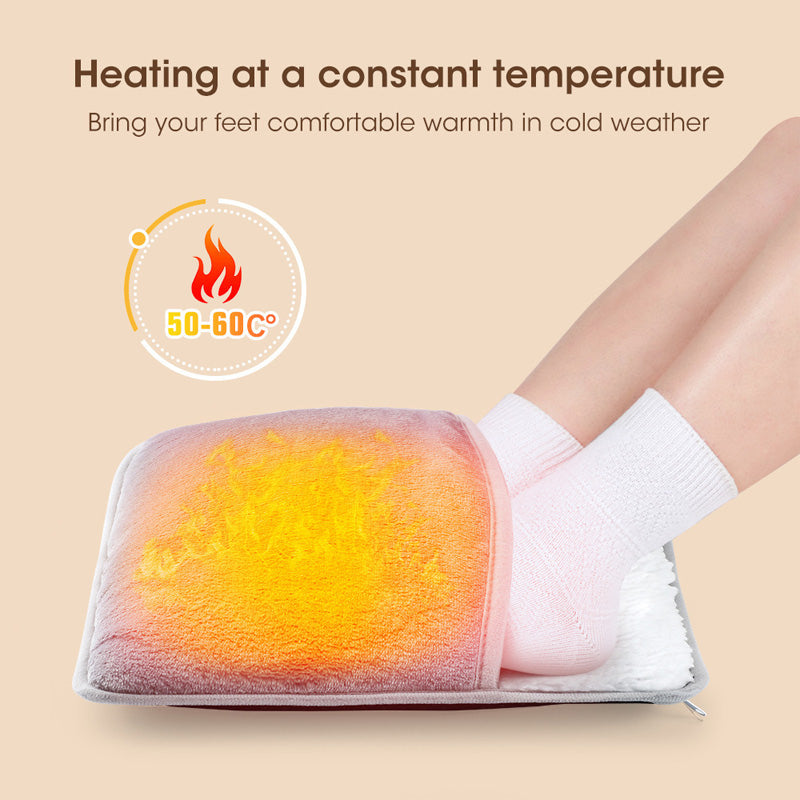 Thermostatic heating pad hand warmer
