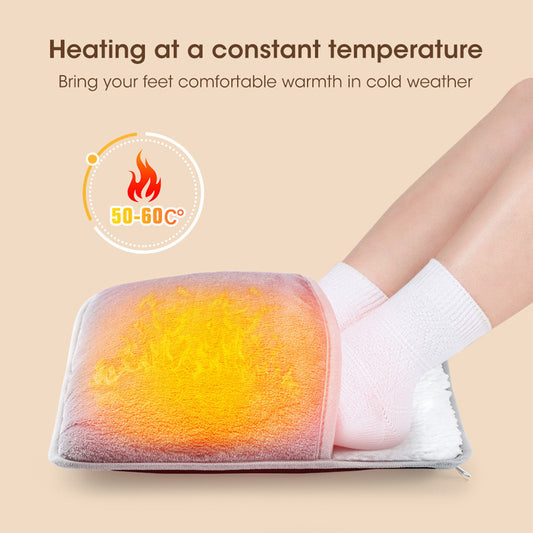 Thermostatic heating pad hand warmer