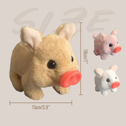Electric Simulation Plush Pig