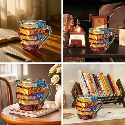 Creative painted ceramic mugs