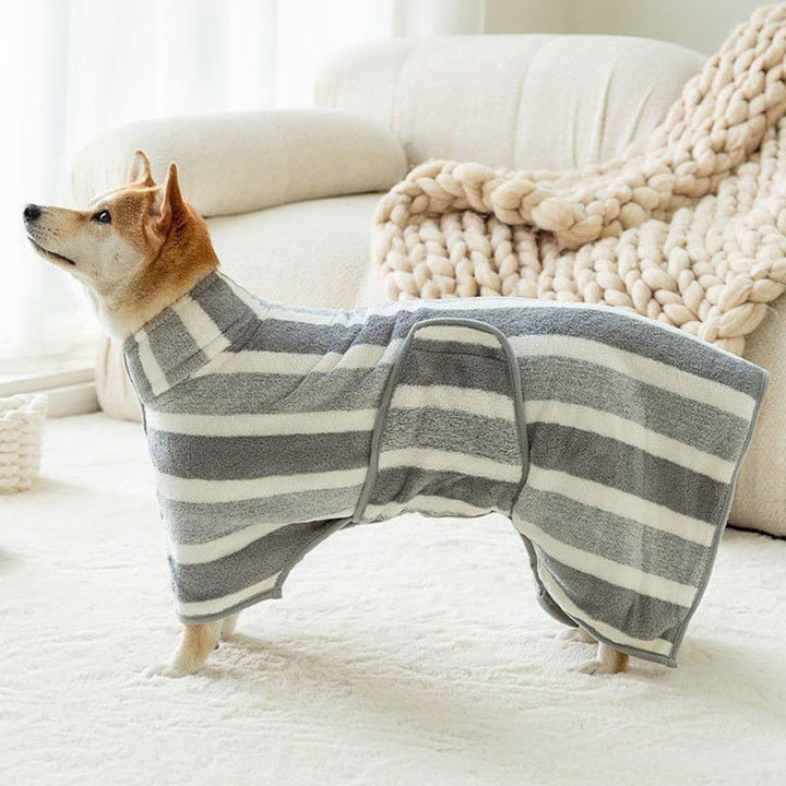 Quick-Drying Pet Bathrobe Towel