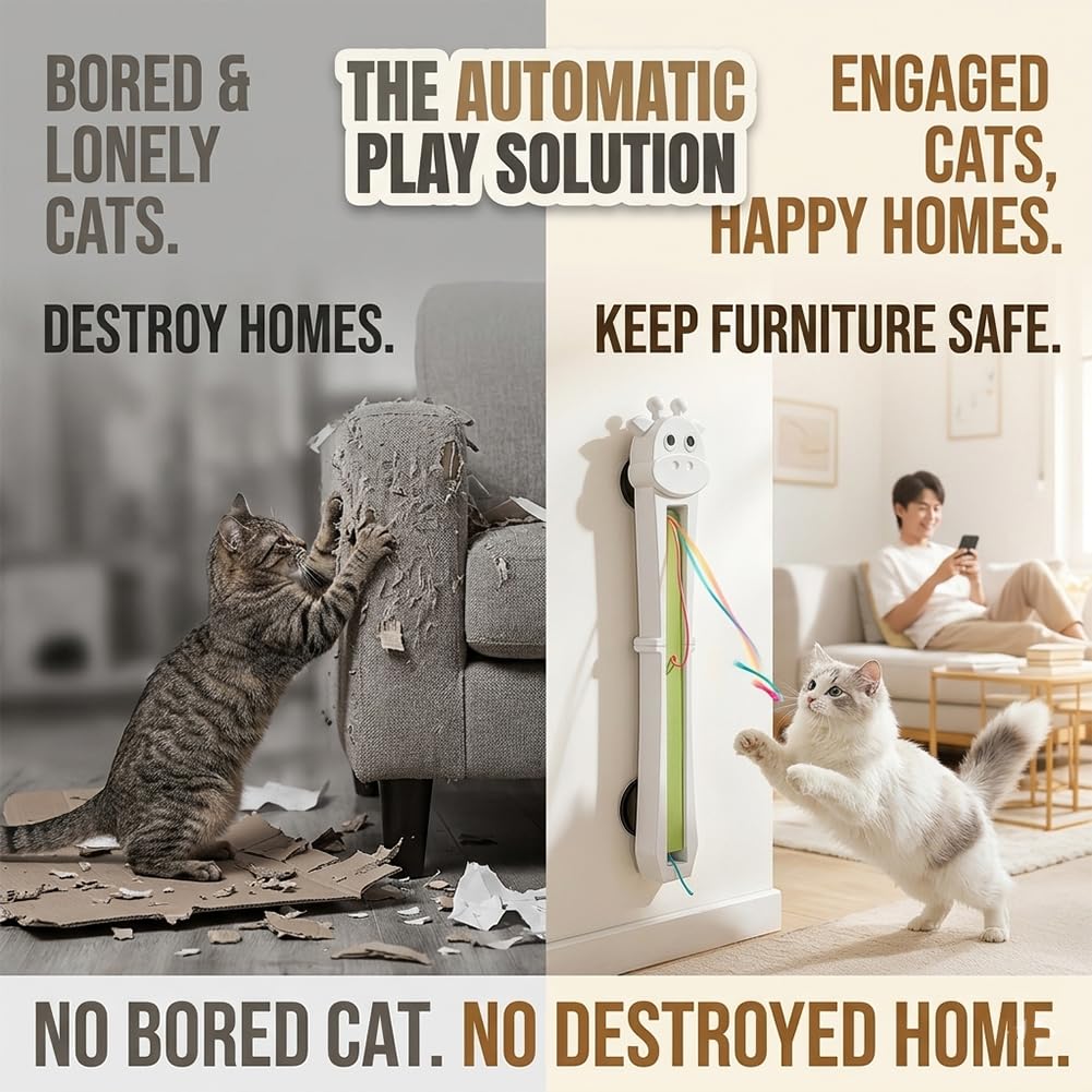 Interactive Cat Rope Toy