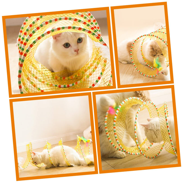 Interactive Cat Tunnel Toy