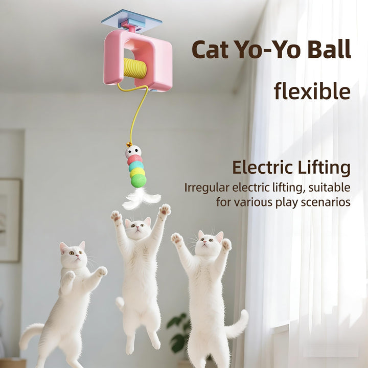 Interactive Cat Yo-Yo Toy