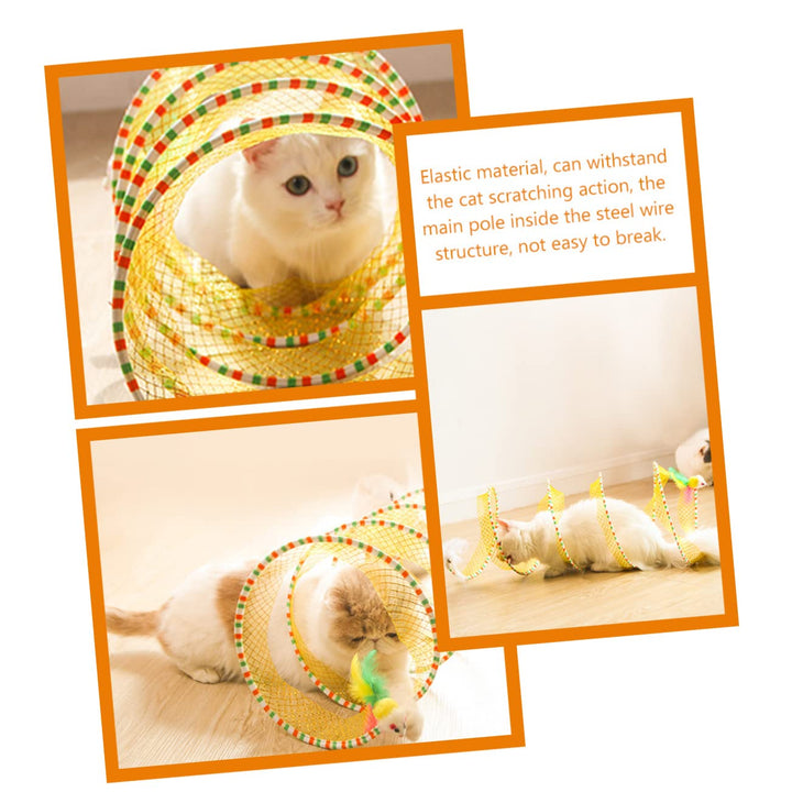 Interactive Cat Tunnel Toy