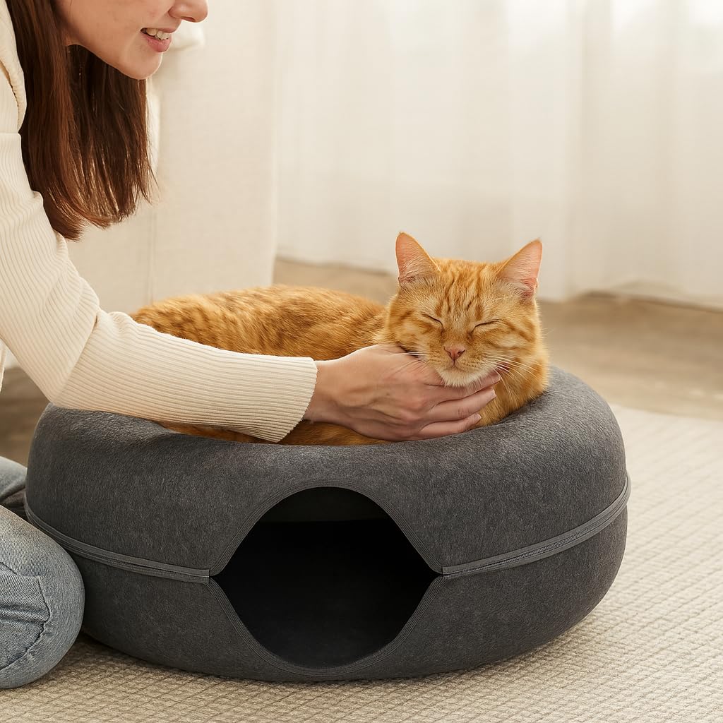 Cozy Felt Pet Bed