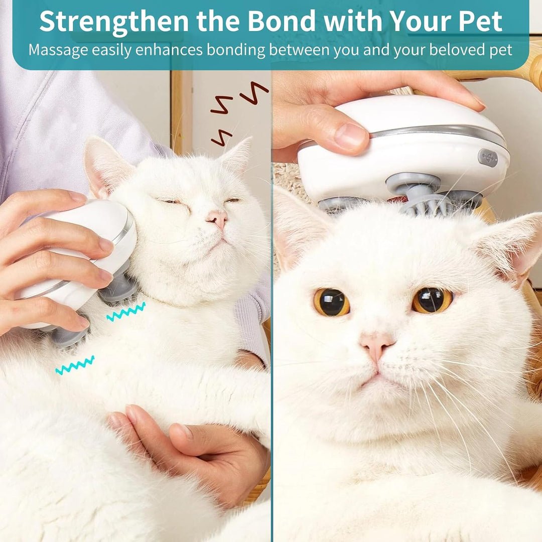 Cat head massager