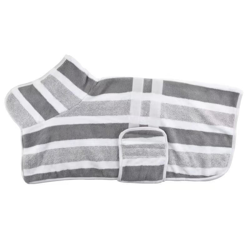 Quick-Drying Pet Bathrobe Towel