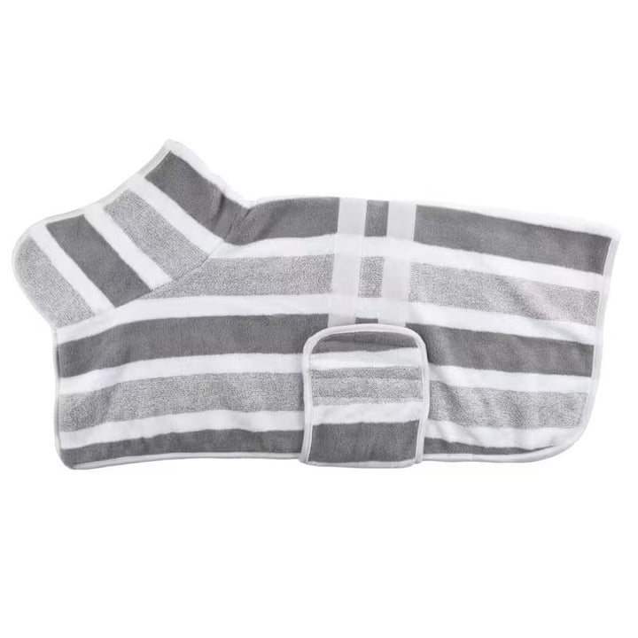 Quick-Drying Pet Bathrobe Towel
