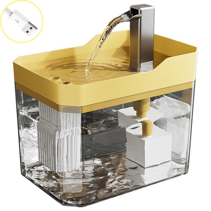 Automatic pet water fountain