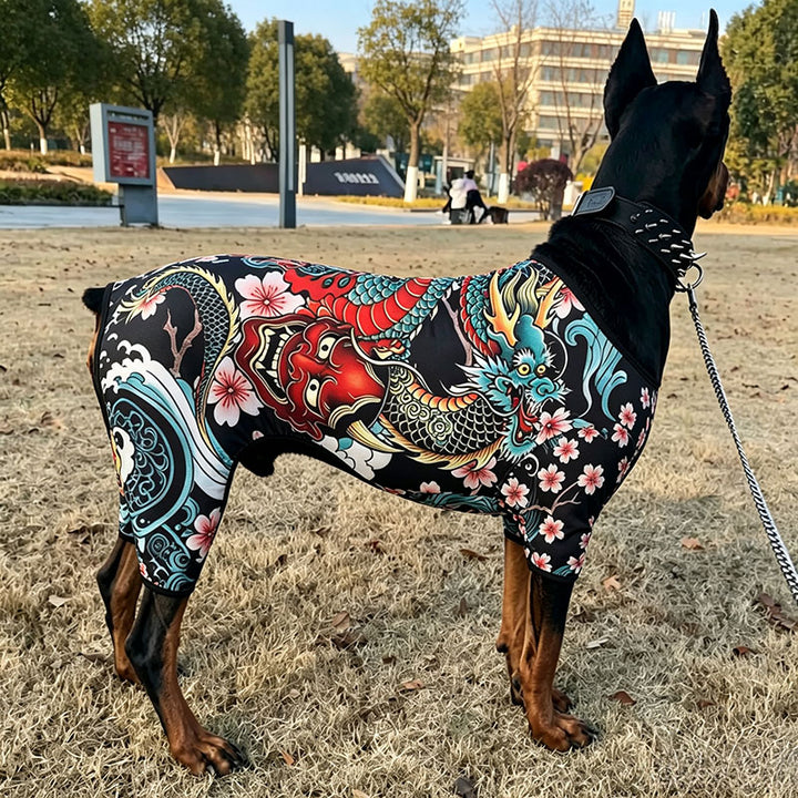 Pet-tattoo style bodysuit