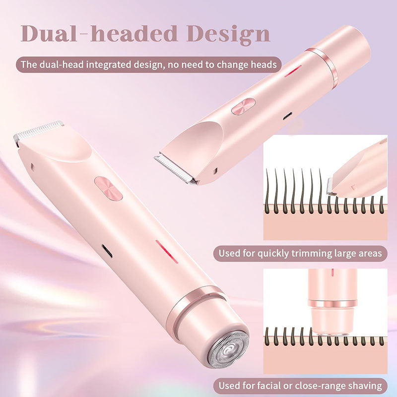 Women's double head shaver