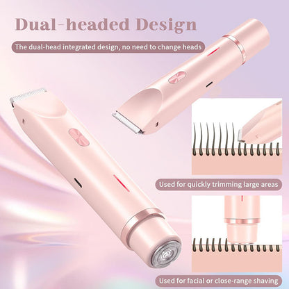 Women's double head shaver
