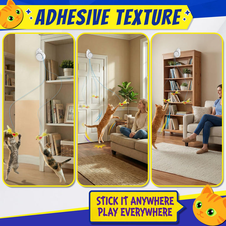 Interactive Flying Bird Toy for Cats