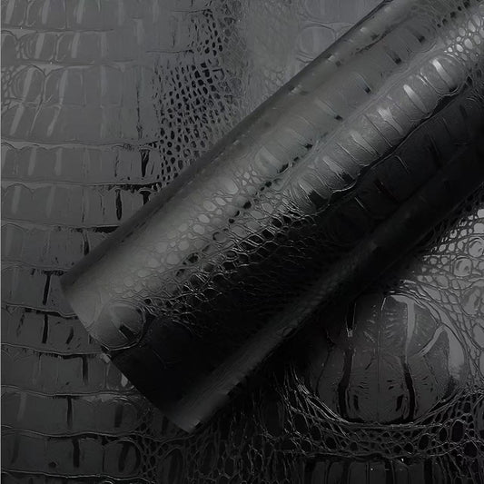 Simulated leather texture car interior decorative stickers