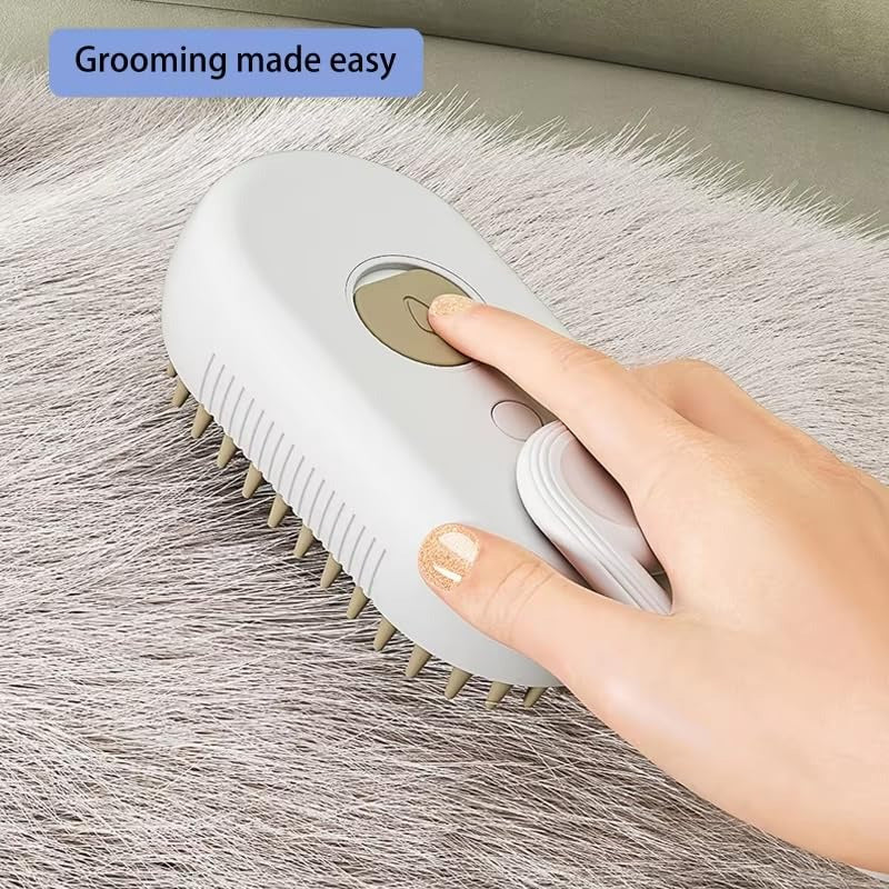 Pet Steam Spray Massage Comb