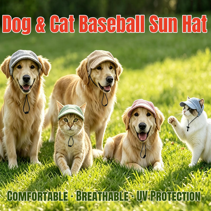 Dog Sun-Shade Baseball Cap