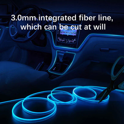 Car ambient lighting with seven colors