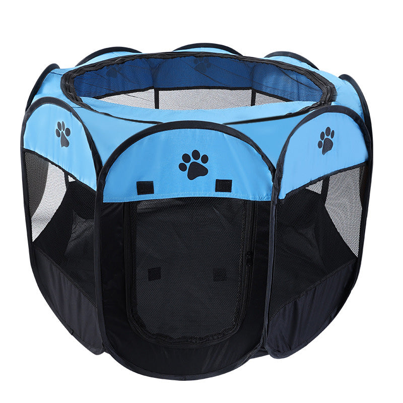 Portable pet fence tent