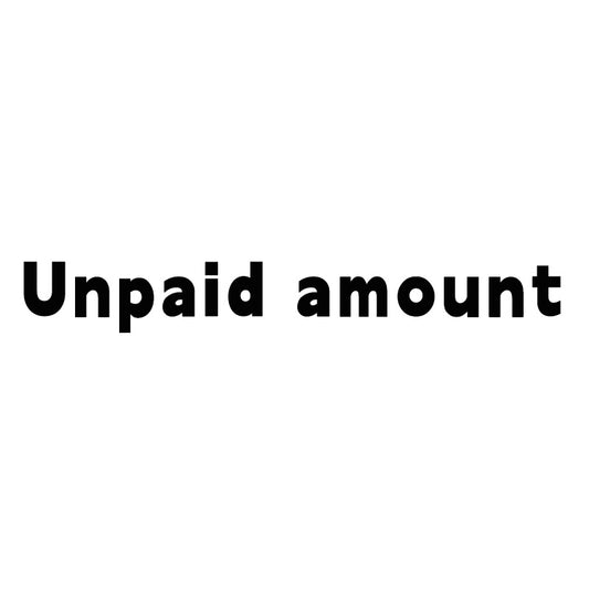 Unpaid amount