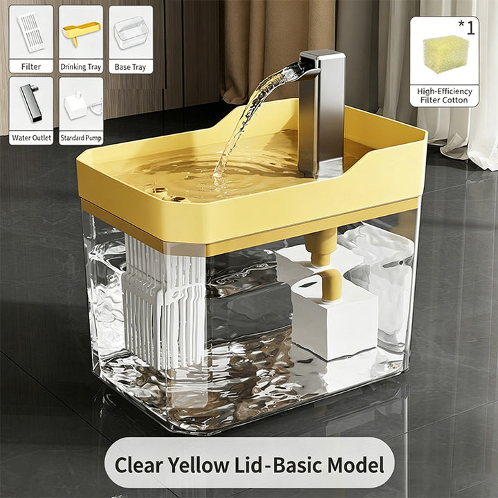 Automatic pet water fountain