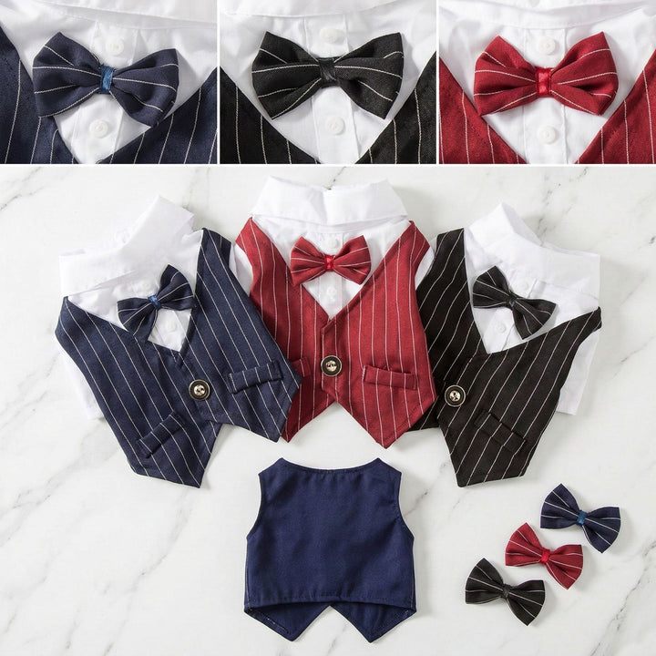 Dog Formal Vest Shirt