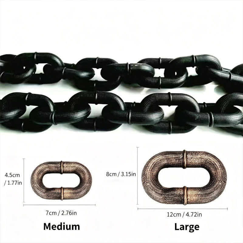 Fake Heavy Chain Dog Leash