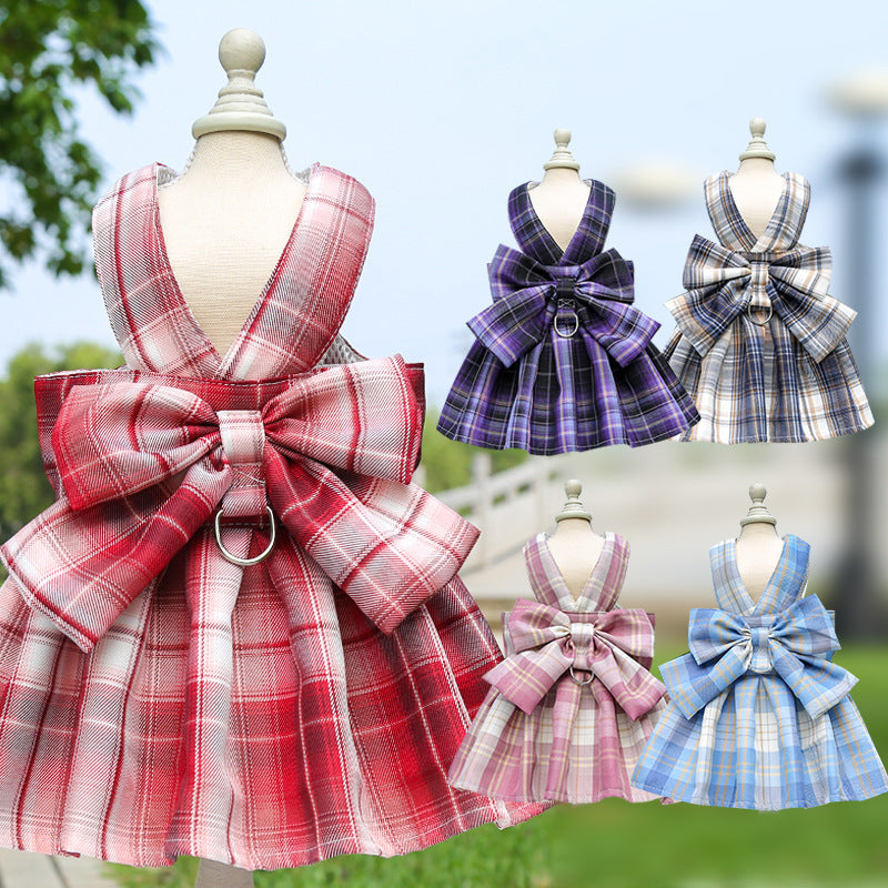 Pet JK-style skirt harness