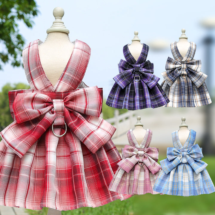 Pet JK-style skirt harness