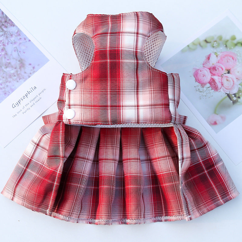 Pet JK-style skirt harness
