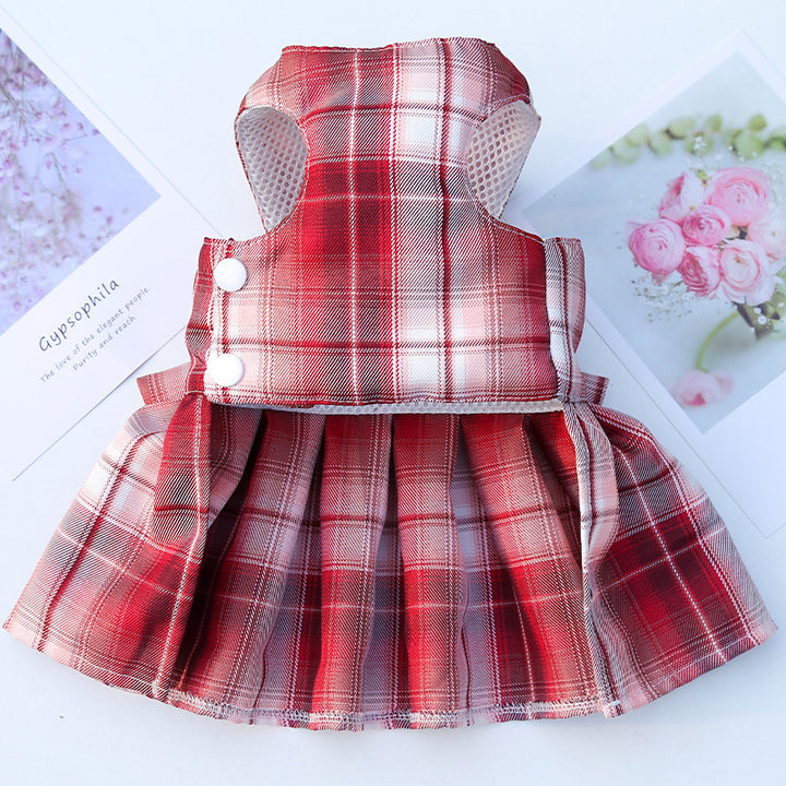 Pet JK-style skirt harness